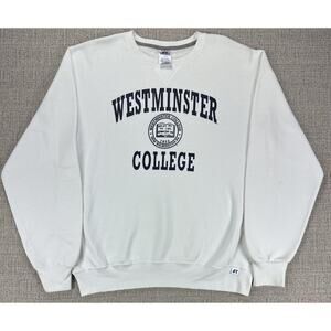 Westminster College Sweatshirt Liberal Arts Sz L Russell New Wilmington PA Crest